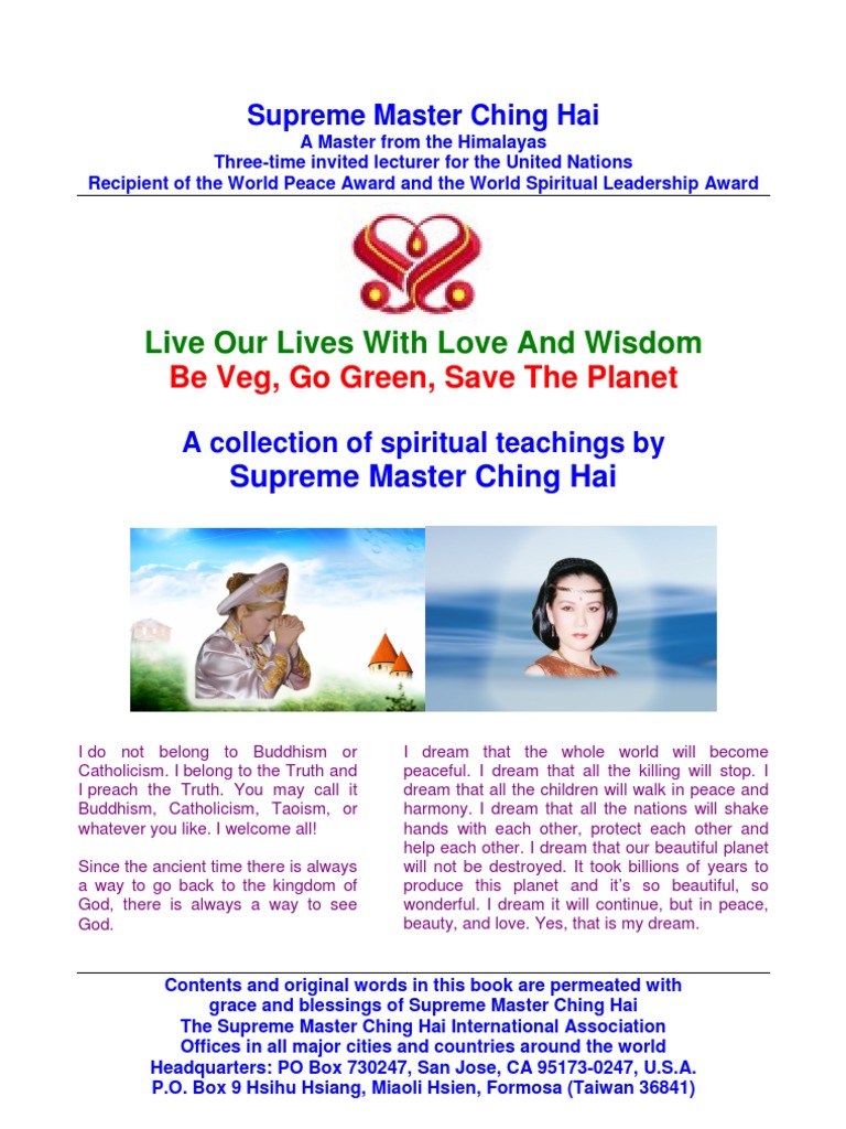 EBook of Supreme Master Ching Hai