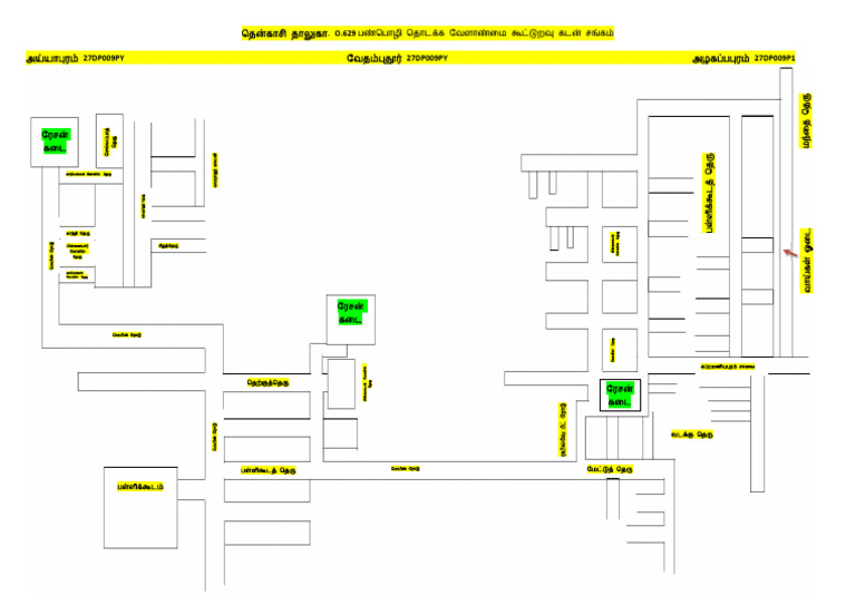 Tenkasi Map | PDF