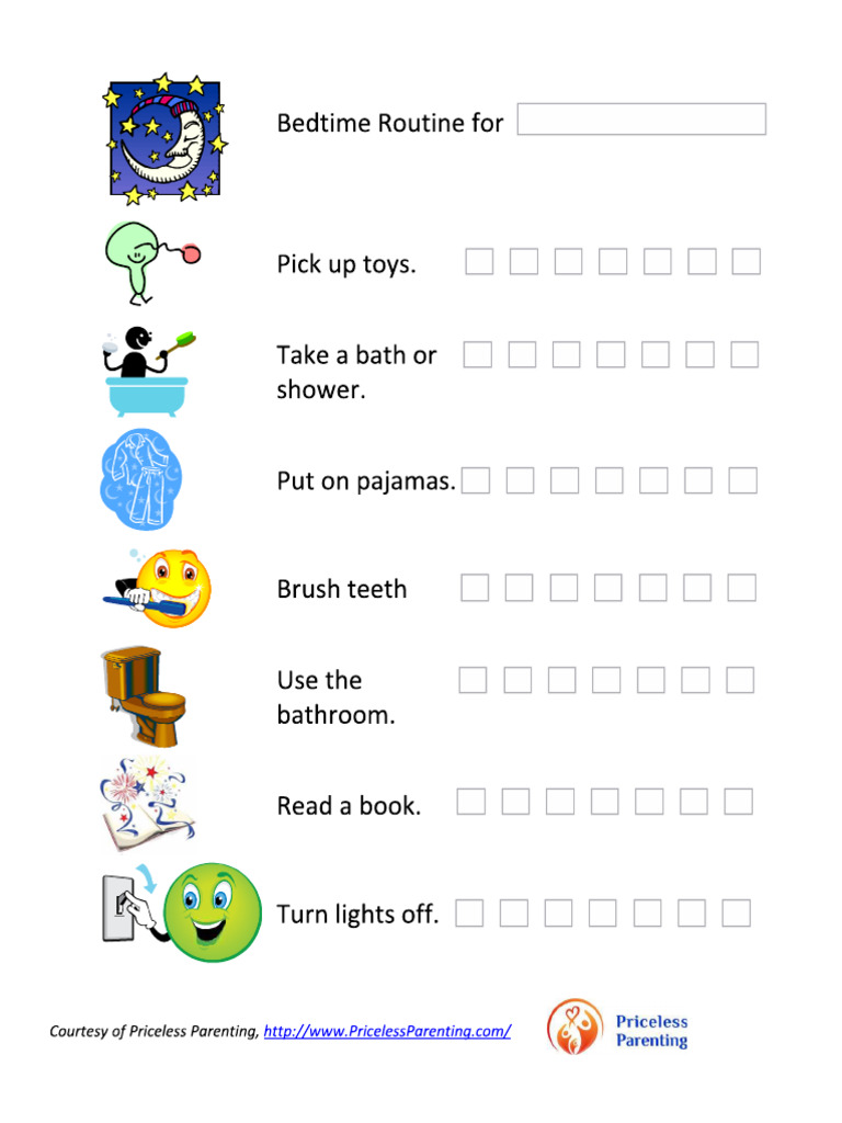 Bedtime Routine | PDF