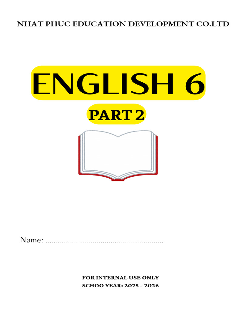 Bìa Sách HK1 L P 6 | PDF