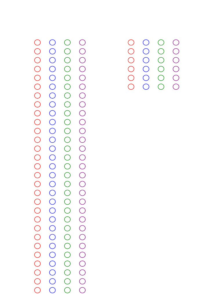 OMR Answer Sheet for 35 Questions | PDF