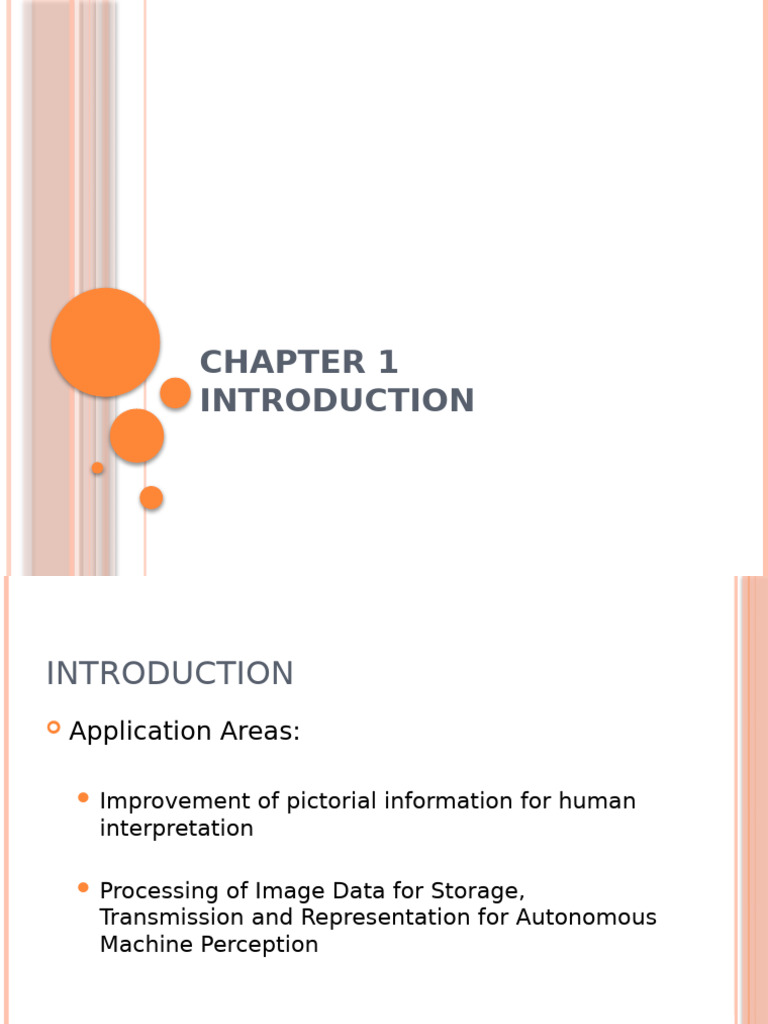Introduction To Image Processing | PDF | Digital Image | Infrared