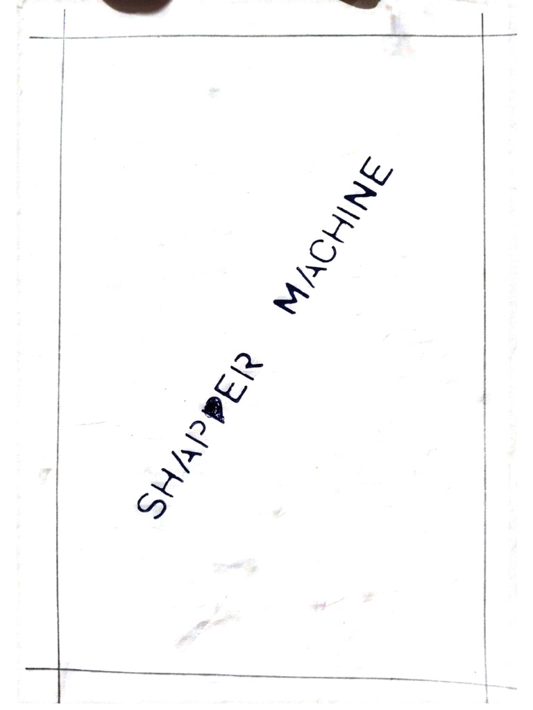 Shaping Assignment | PDF