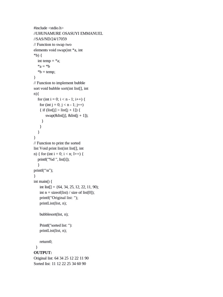 Include Stdioh 2 Channge | PDF