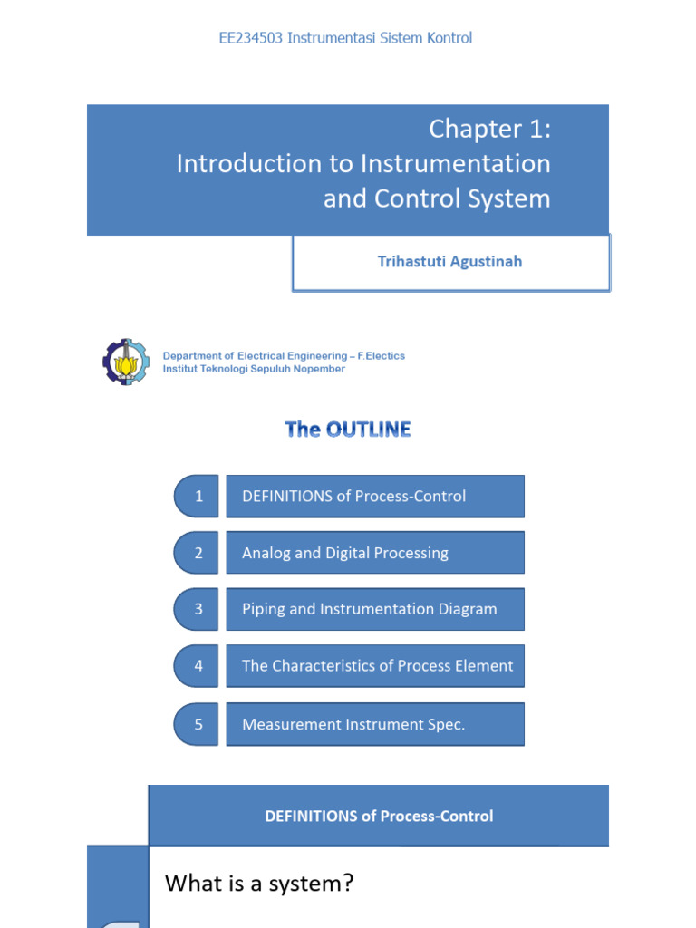 Introduction to Control Systems Basics | PDF | Instrumentation | Analog ...