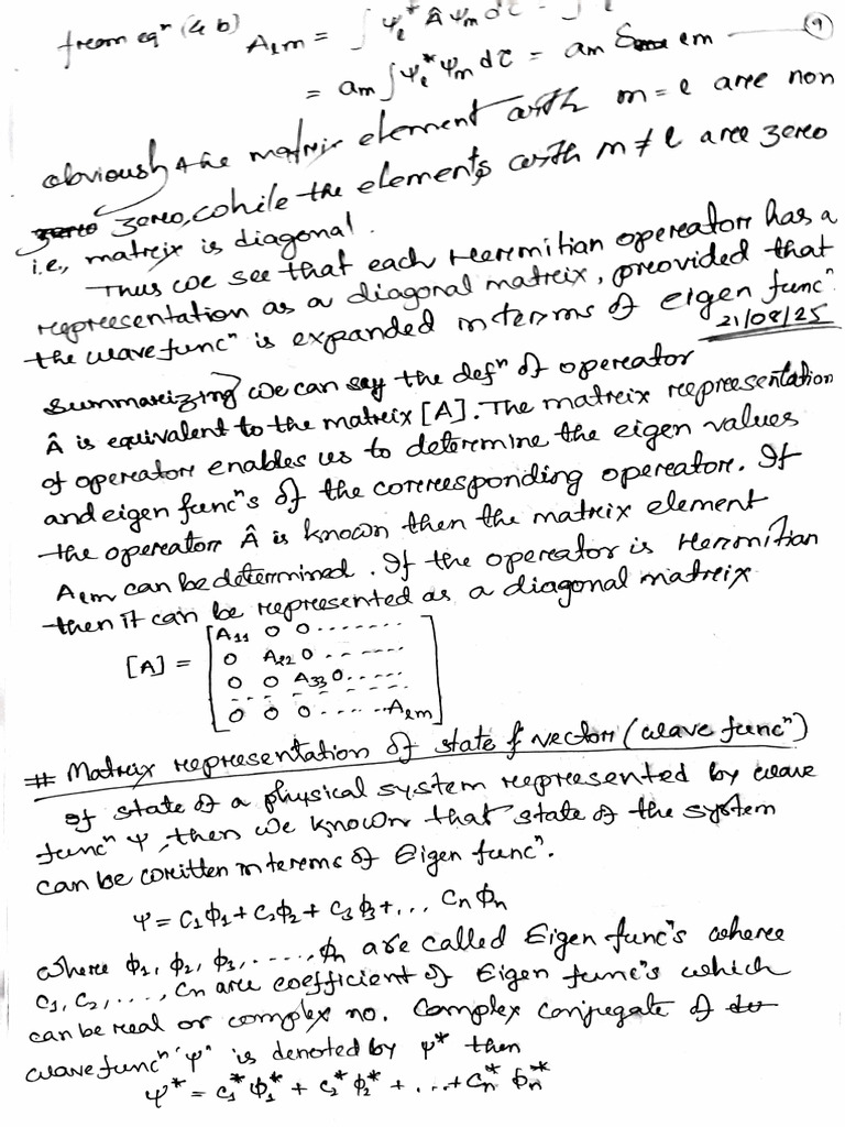 Diagonal Matrix Operators and Eigenvalues | PDF