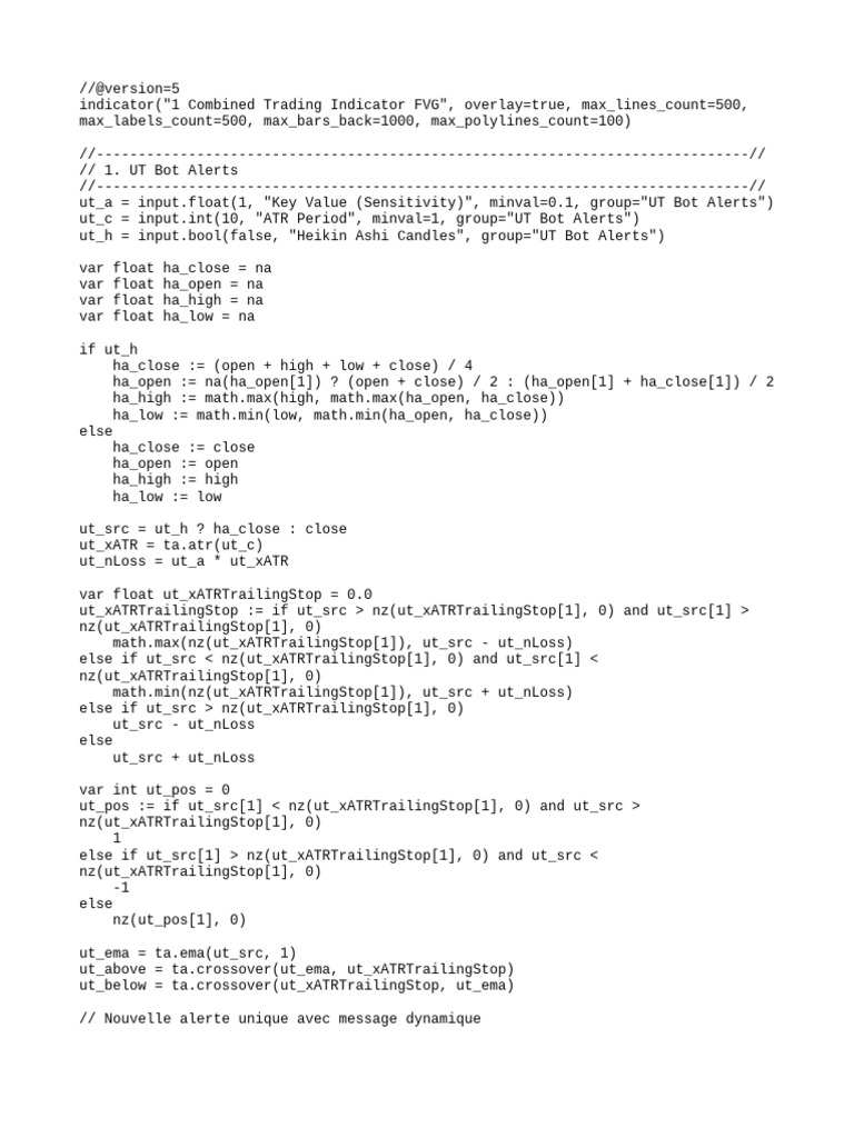 COMBINED + FVG + FIBO | PDF | Computer Programming
