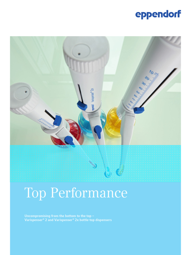 Eppendorf Varispenser 2/2x Overview | PDF | Valve | Liquids