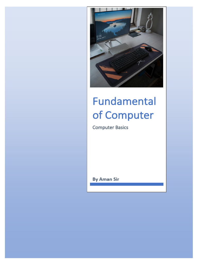 Computer Basics and Types Explained | PDF | Computer Hardware ...