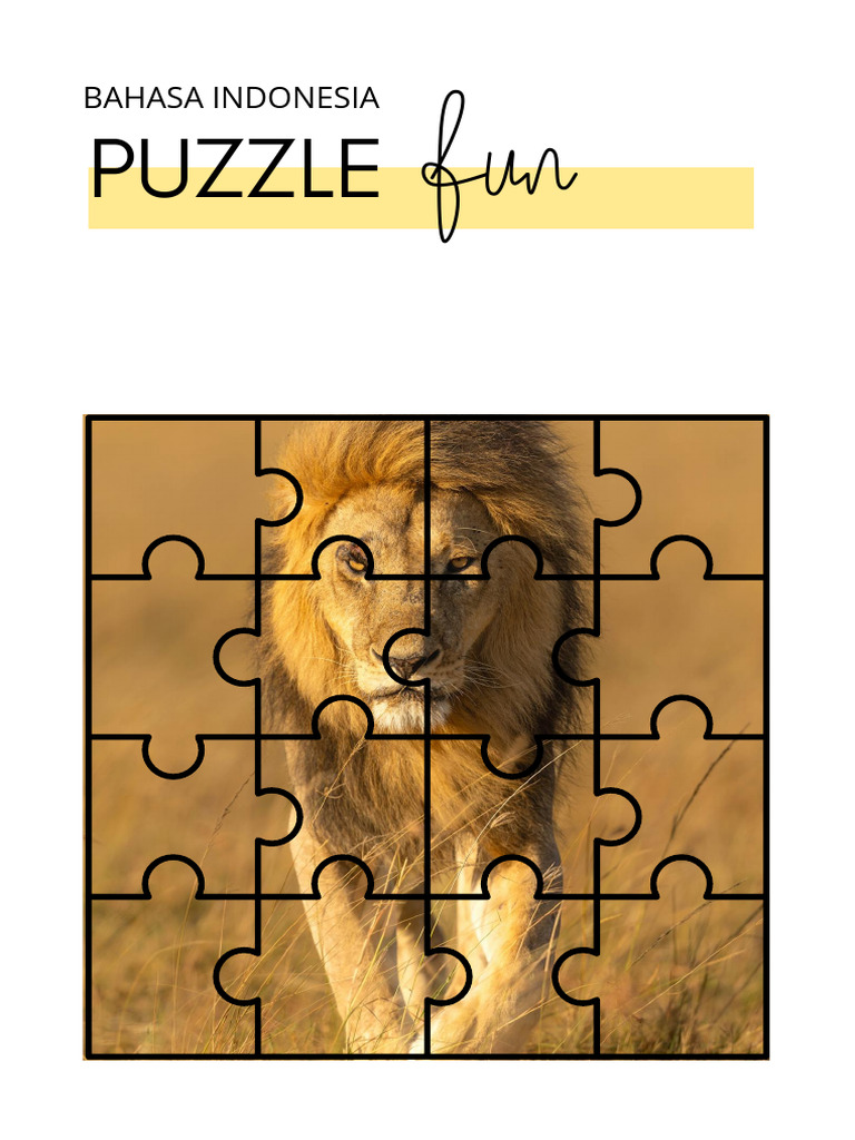 Back To School Puzzle Worksheet | PDF