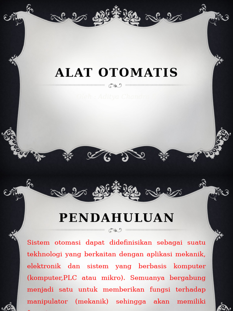 ALAT OTOMATIS | PDF