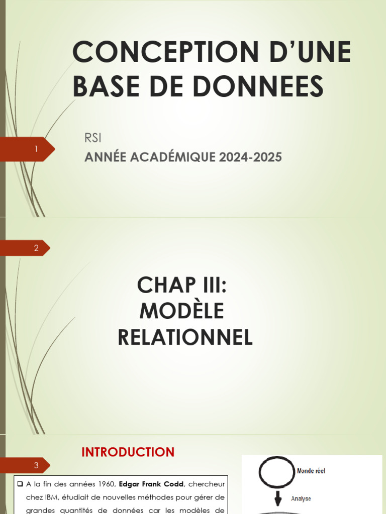 Modèle Relationnel et Bases de Données | PDF | Base de données ...
