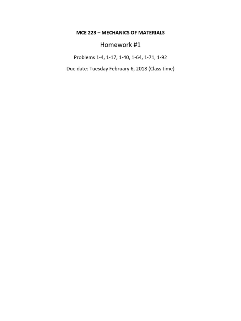 Homework 1 | PDF