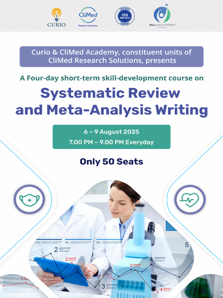 Systematic Review & Meta Analysis Writing August 2026 | PDF