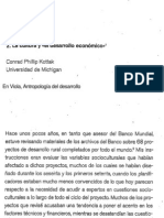 Kottak, Conrad P. La Cultura y "el desarrollo económico"