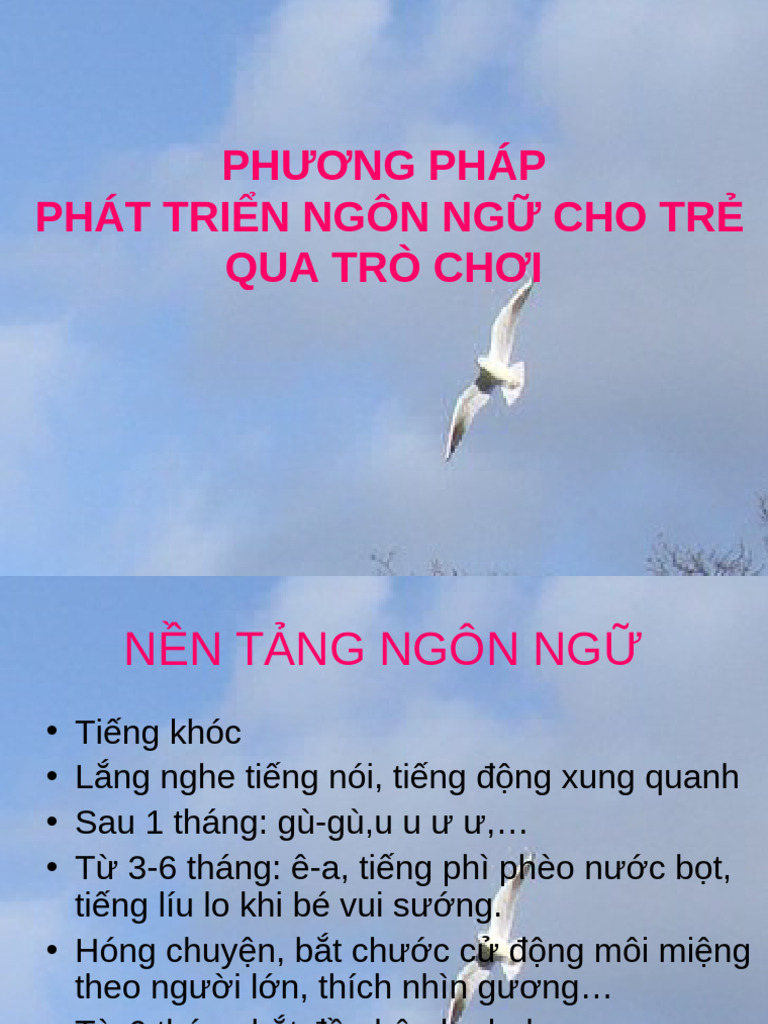 PP Phat Trien Ngon Ngu Qua Tro Choi | PDF