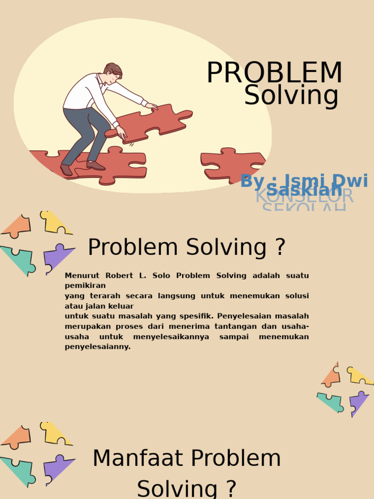 Panduan Problem Solving Sekolah | PDF