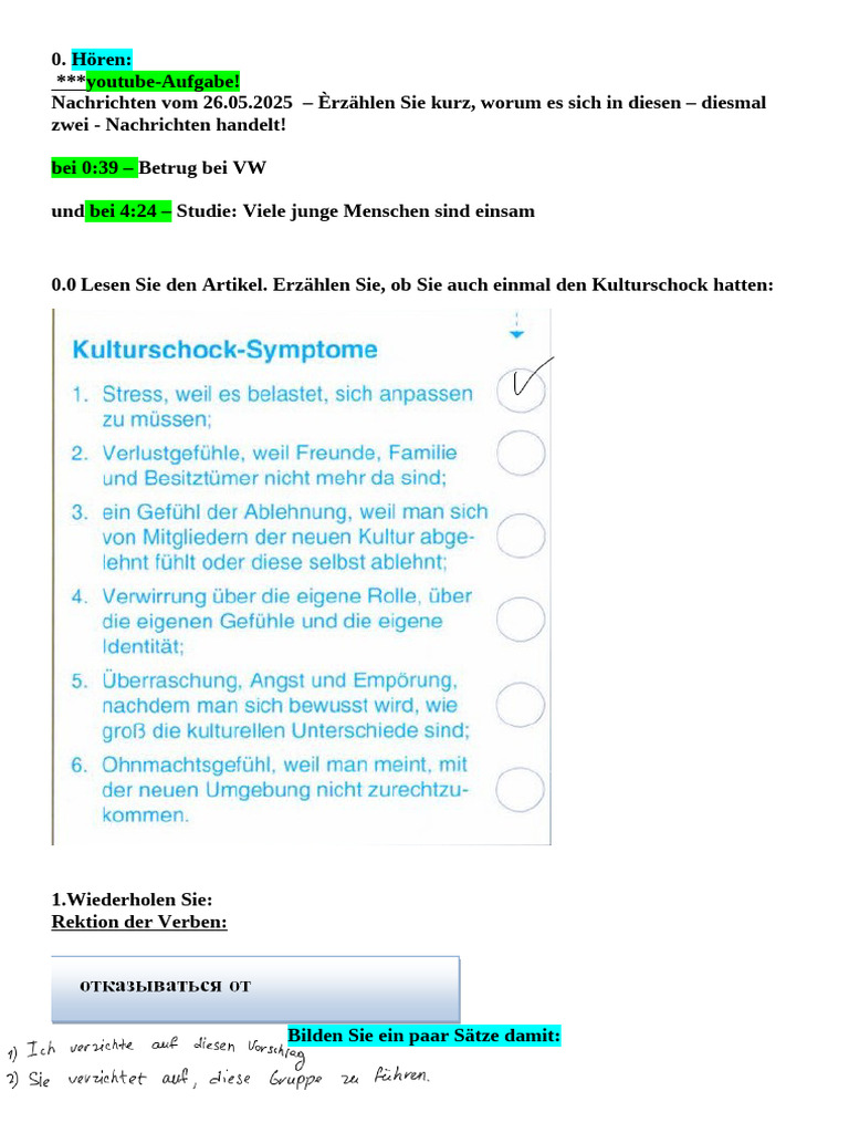 Hausaufgabe Vom 30.05. (PDF - Io) | PDF