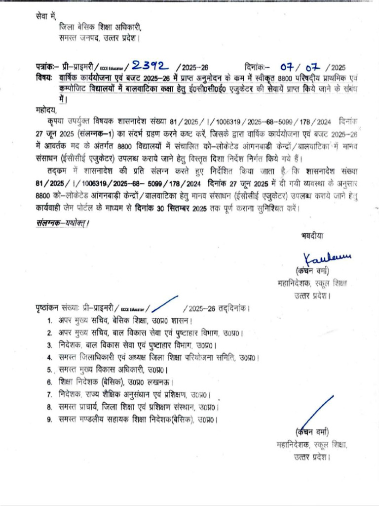 Ecc Education Notification | PDF