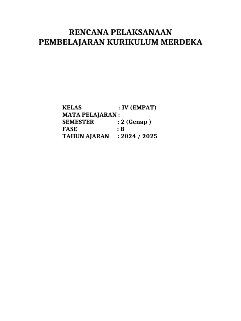 Contoh RPP KuMer-2 | PDF