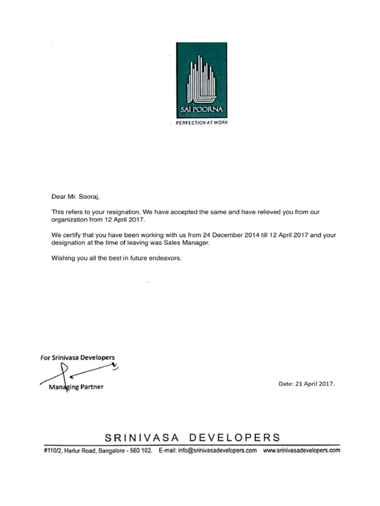 Job Friend Sooraj Resignation Fake Letter | PDF
