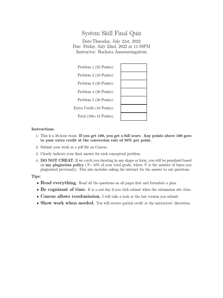 MUIC Syskill 2021 t3 Final | PDF | Computer Data | Computing