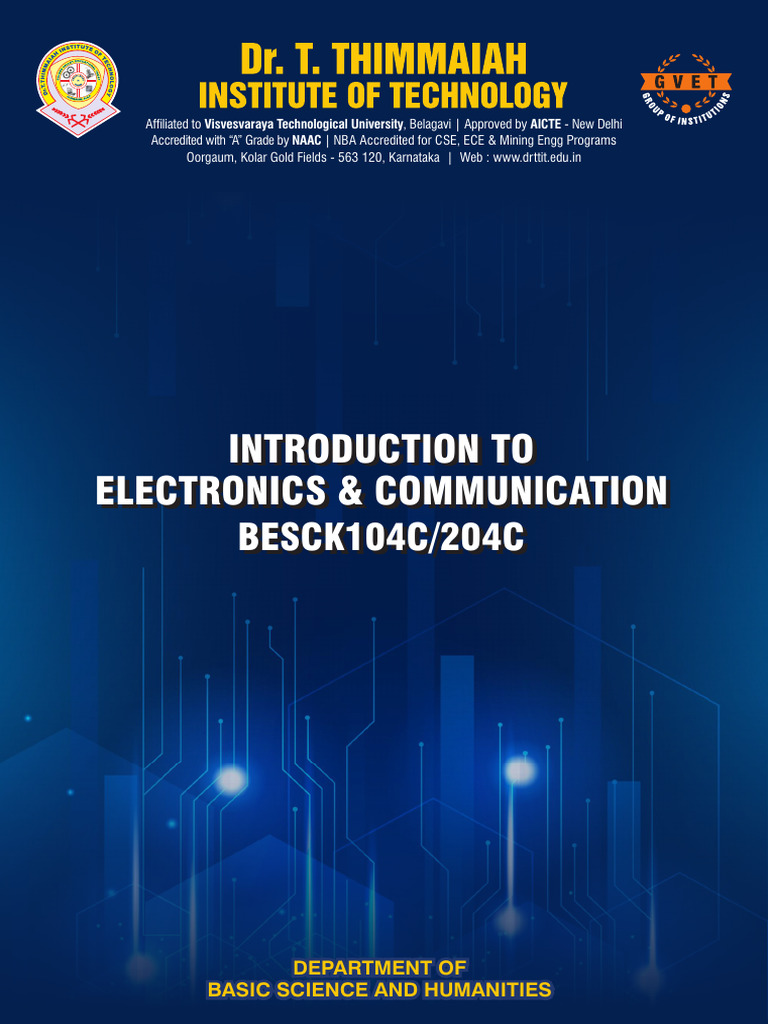 Electronics & Communication Guidebook | PDF | Rectifier | Power Supply