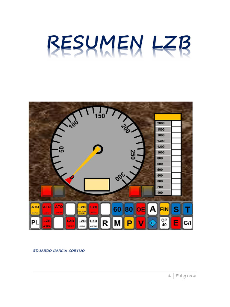 Sistema LZB: Conducción Automática de Trenes | PDF | Transporte ...