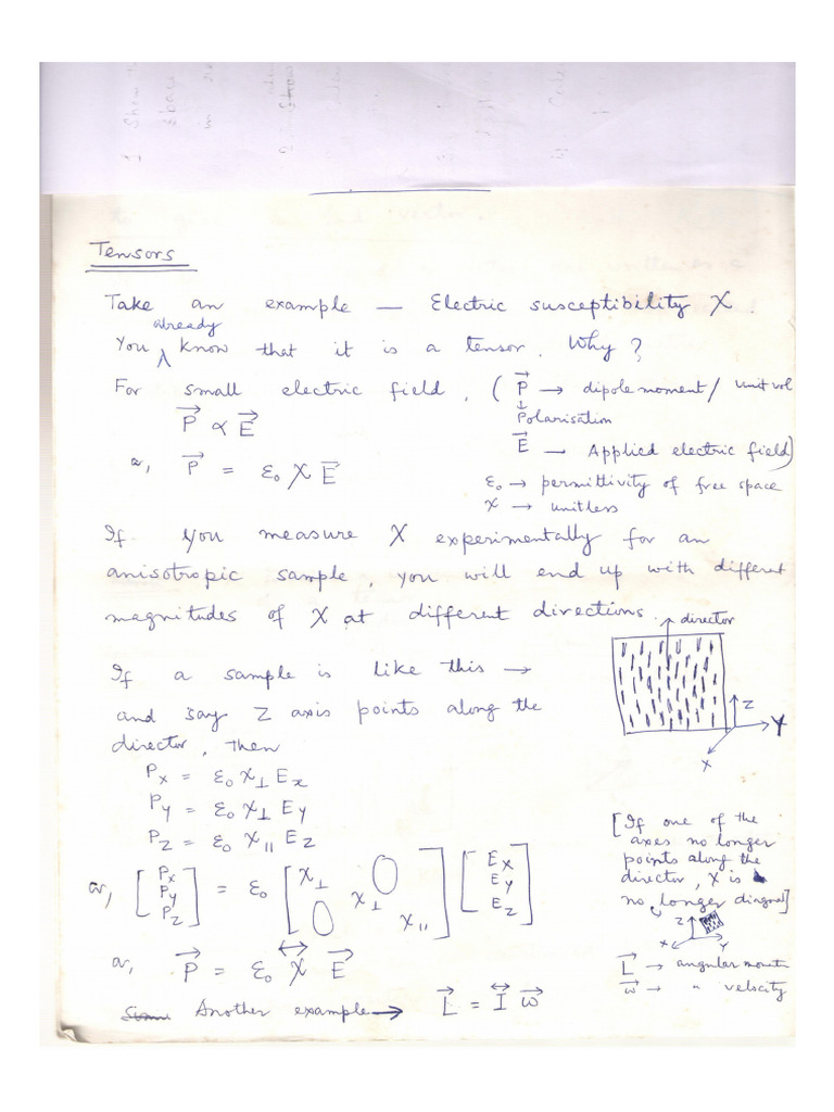 Tensor | PDF