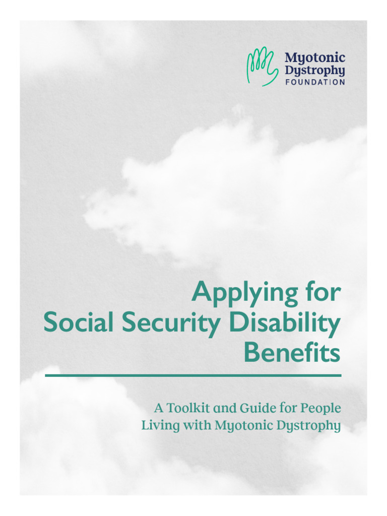 Myotonic Dystrophy SSDI Application Guide | PDF | Social Security ...