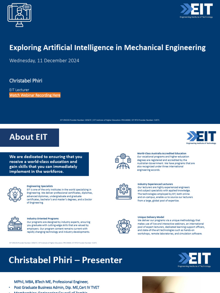 2024.12.11 - AI in Mechanical Engineering Webinar - With Recording ...
