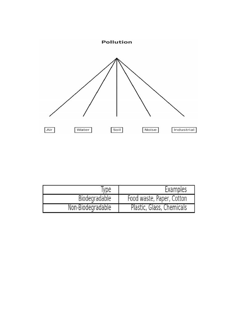 Pollution Diagrams Printable | PDF