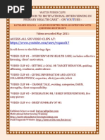 Download Motivational Interviewing in Health Care Video clips Kathleen Sciacca  by Kathleen Sciacca MA  - Sciacca Comprehensive Service Dev Dual Diagnosis Motivational Interviewing SN91350728 doc pdf