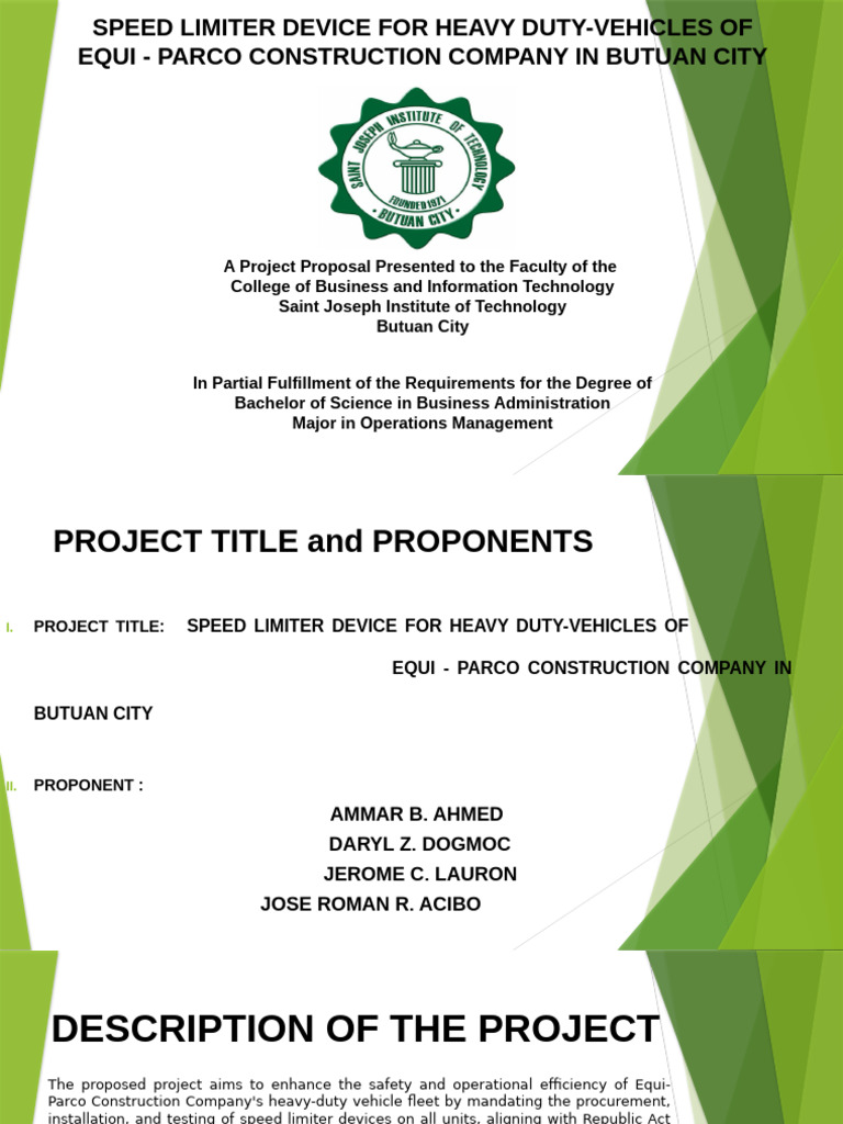 Project Proposal Final EPCC | PDF | Regulatory Compliance