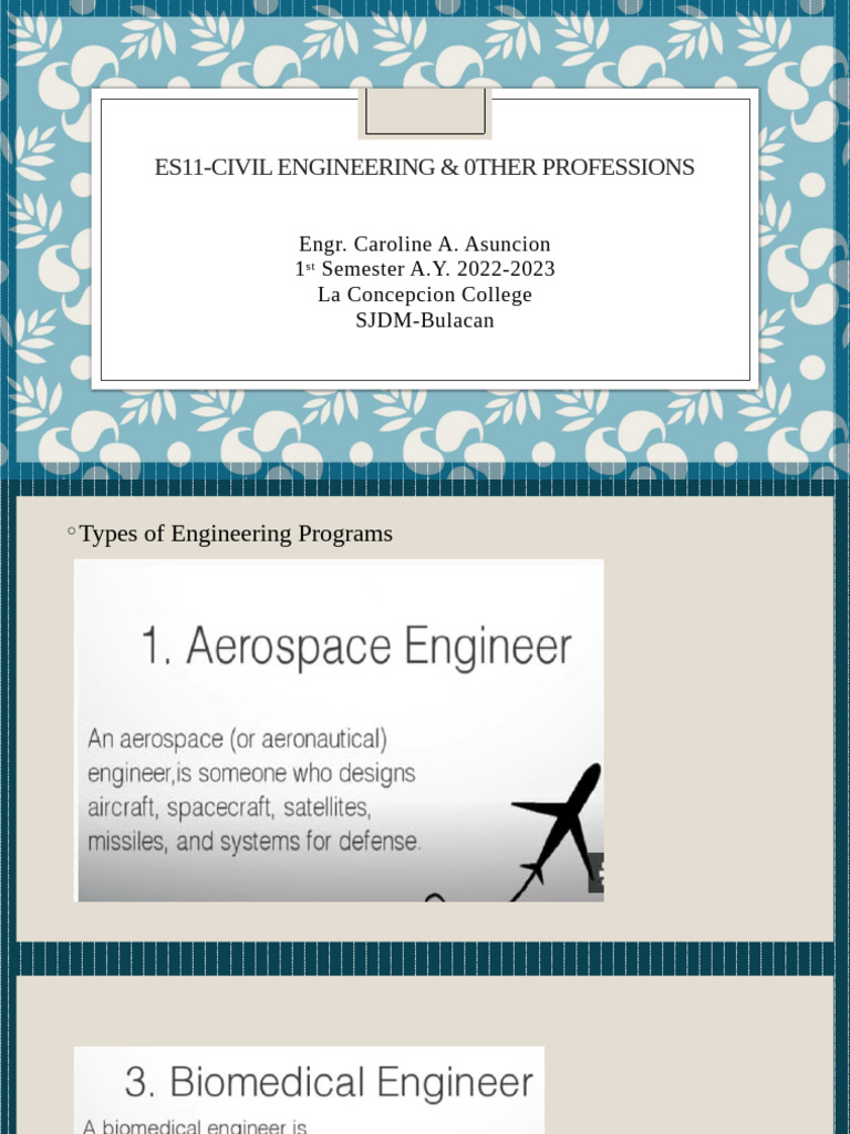 Civil Engineering Specializations Overview | PDF | Hydrology | Water