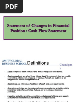Cash Flow Statement