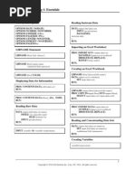 Quick Reference: SAS Programming 1: Essentials