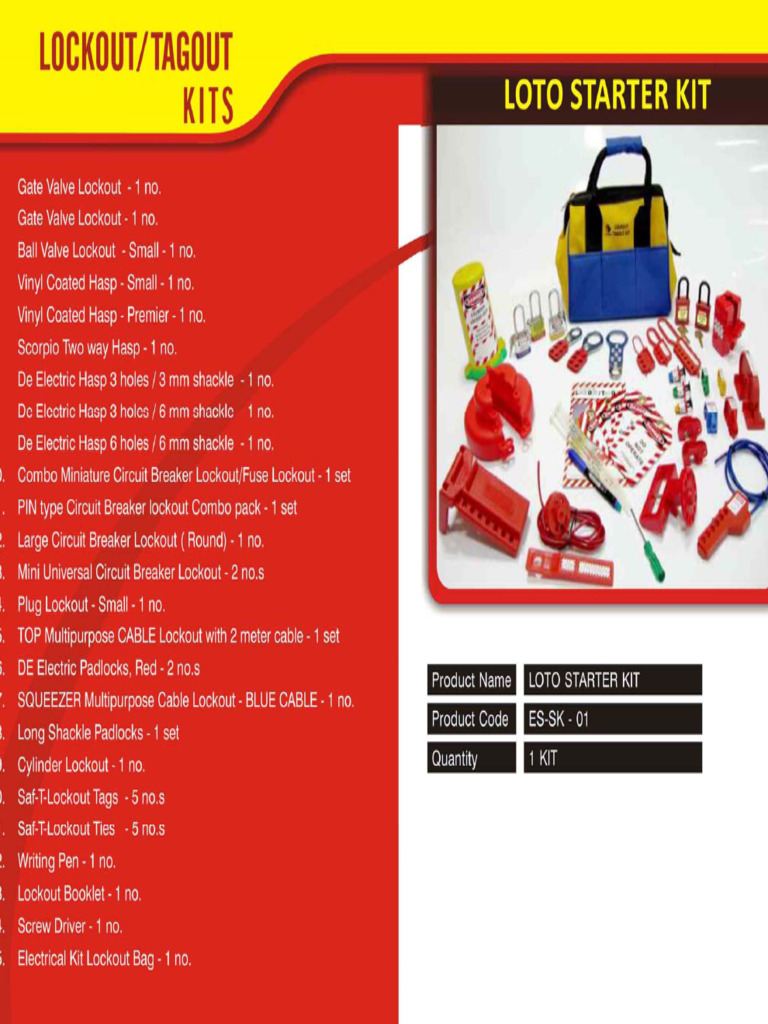 Lockout Tagout | PDF