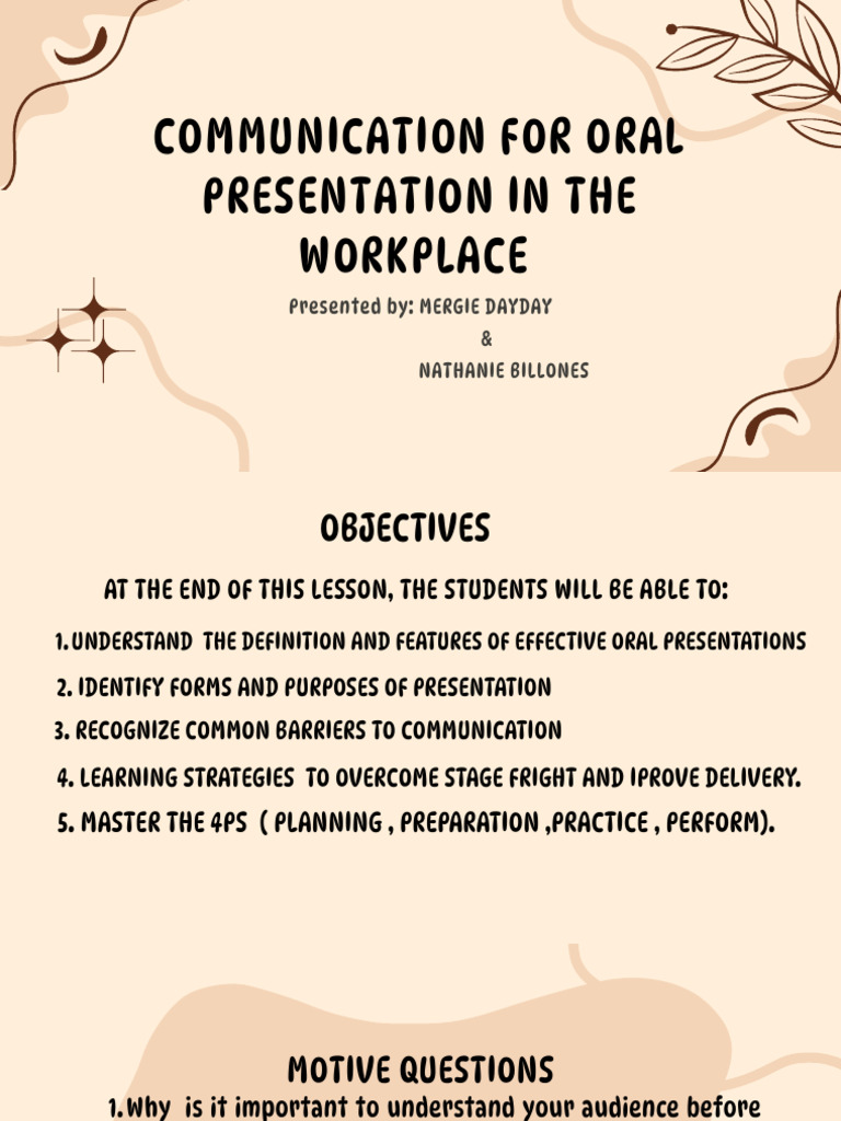 Effective Oral Presentation Skills | PDF | Public Speaking | Communication