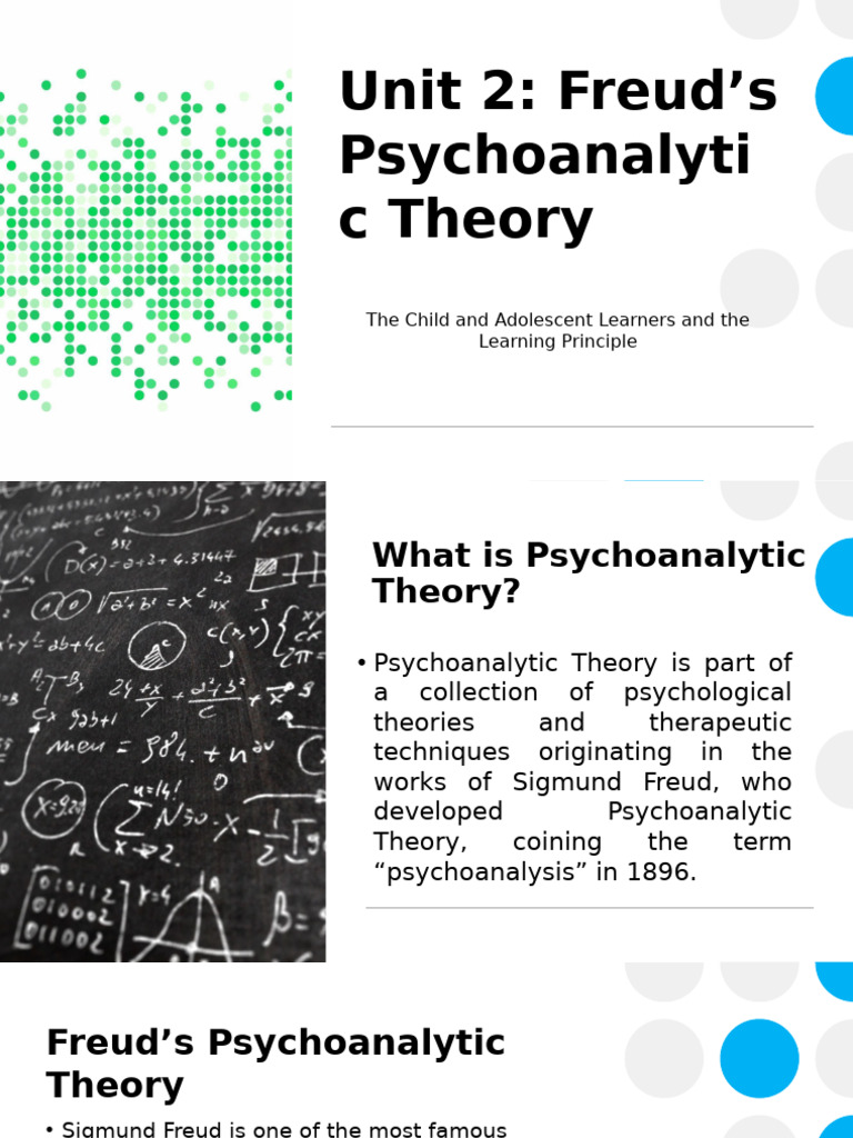 Freud's Psychoanalytic Theory Explained | PDF | Psychoanalysis ...