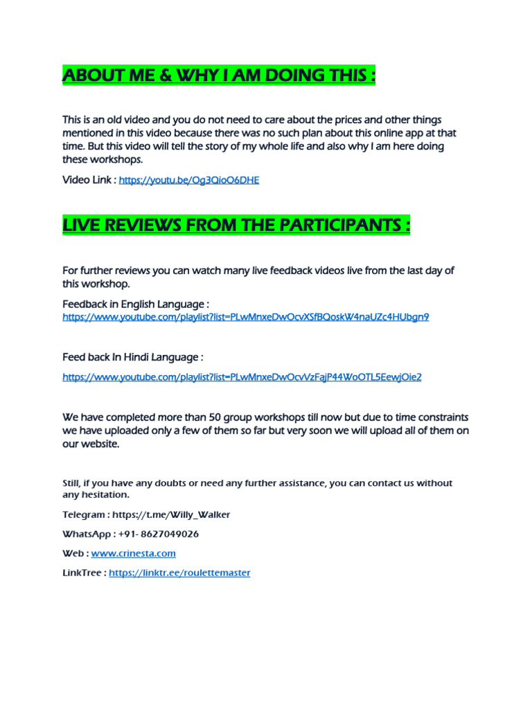 Meet Me & Hear The Feedbacks | PDF