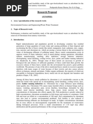 Research Plan