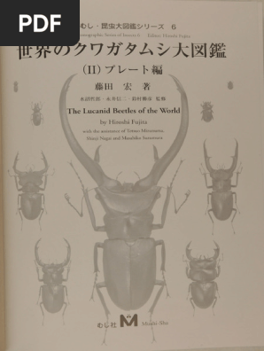 【最終値下】むし社発行　昆虫大図鑑シリーズ6 世界のクワガタムシ大図鑑　おまけ付 世界のクワガタムシ大図鑑 -むし社- ◇即納 送料無料