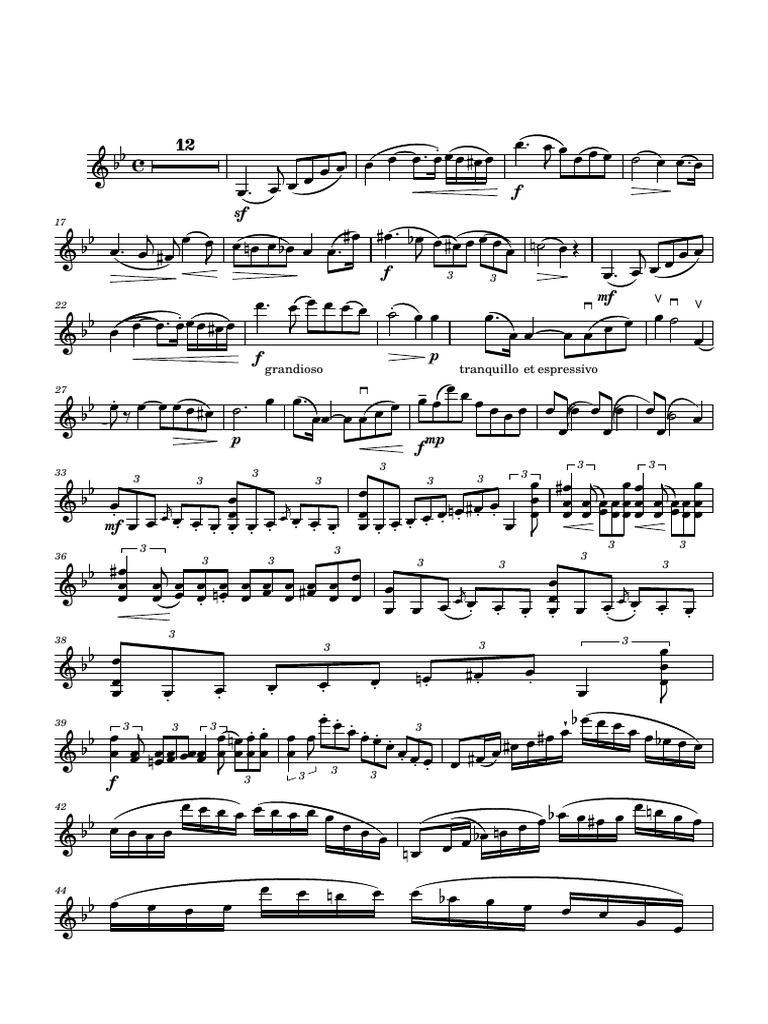 Musical Notation Symbols Guide | PDF