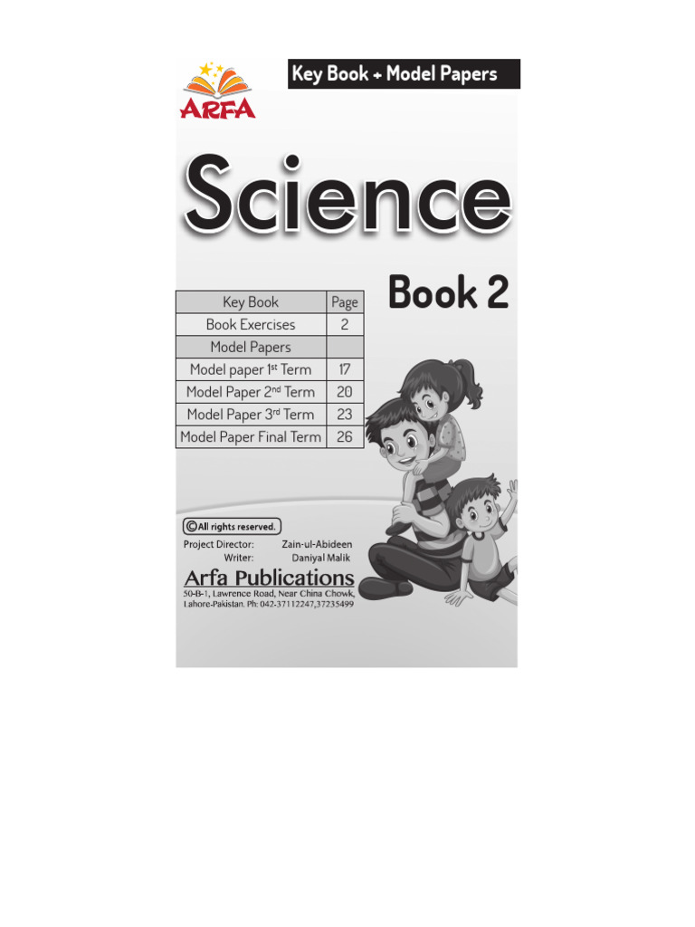 Arfa Science 2: Key Book & Model Papers | PDF | Earth | Moon