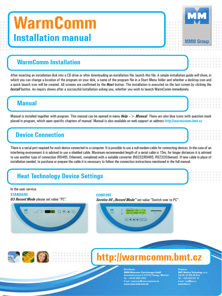 WarmComm Installation Guide | PDF | Icon (Computing) | Personal Computers