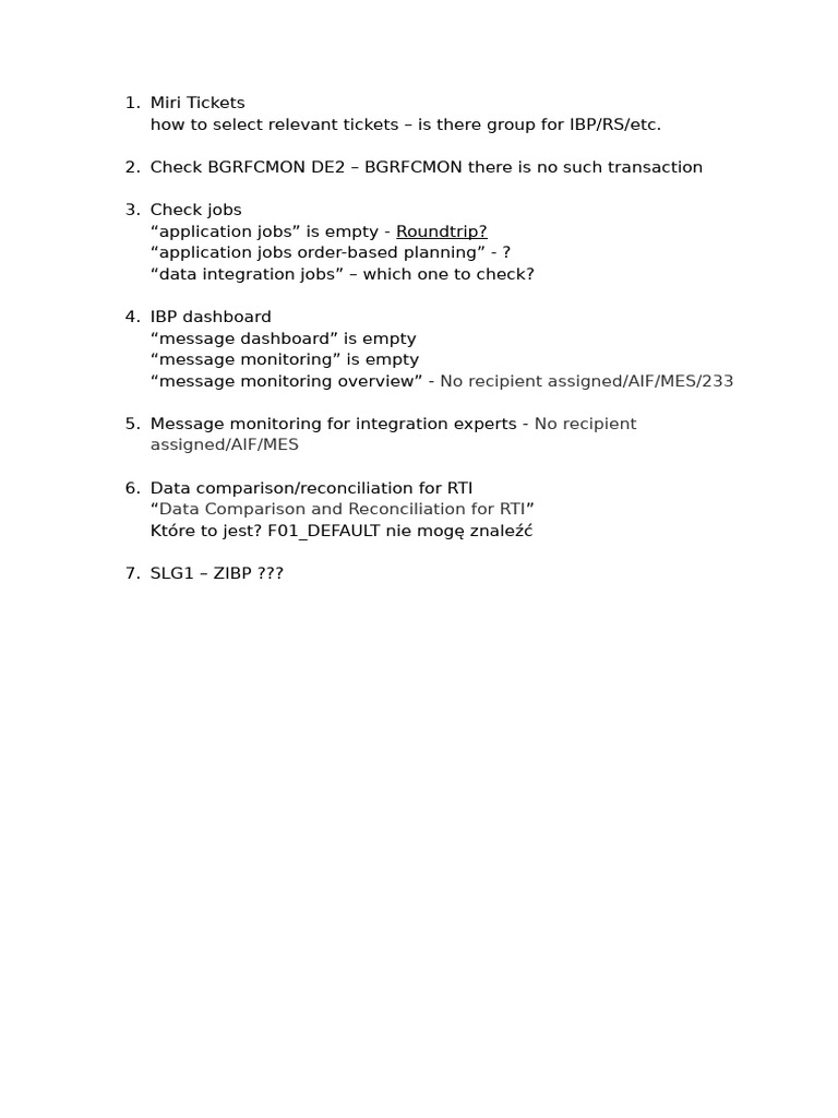 Daily Checks | PDF