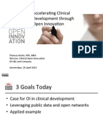 Accelerating Clinical Development Through OI