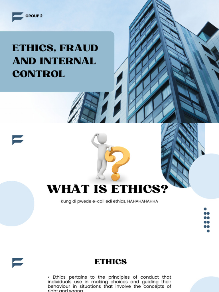 Ethics and Fraud in Business Practices | PDF | Internal Control ...