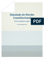 Simulado de Direito Constitucional